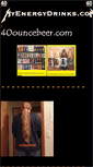 Mobile Screenshot of 40ouncebeer.com